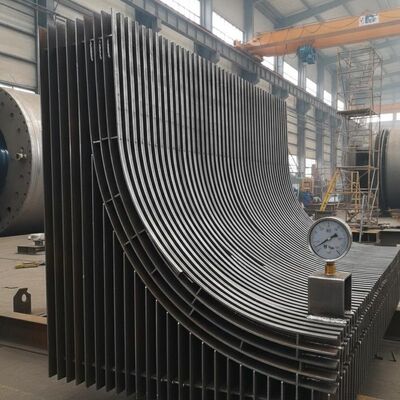 Custom OEM Boiler Membrane Water Wall Panel Tube SA210 Stal węglowa klasy C do wymiany elektrowni z ciśnieniem 9,8 MPa