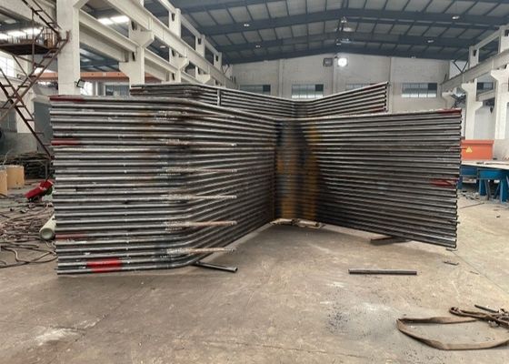 Oszczędność energii kotłowa membranowa ściana wodna Panele ścienne kotłowe 76 mm Rozmiar rur