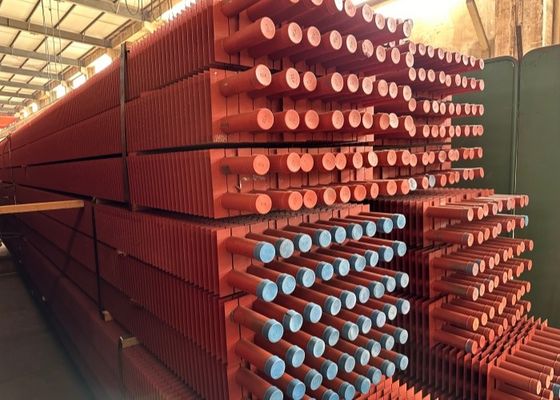 Wysokiej wydajności kotłowe H Fin Tube Miedziane stopy 12,7-18mm Base Pipe OD