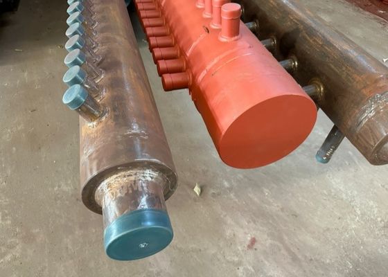 Głowa hydrauliczna kotła parowego wymiennika ciepła Głowa rozkładu płynów